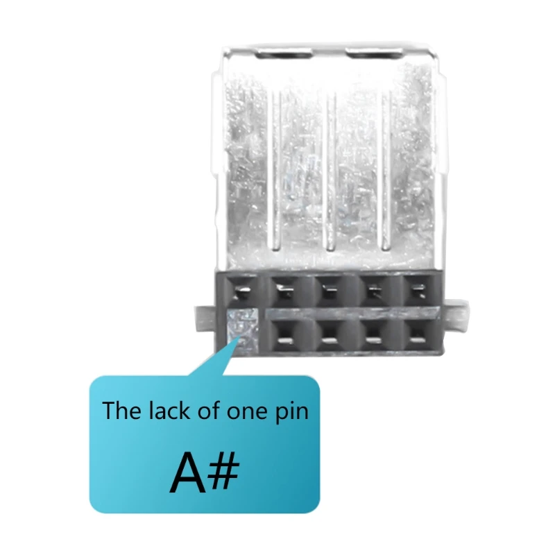 Разделитель для материнской платы USB 2 0 594F 9-контактный на порта s USB2.0 Расширенный