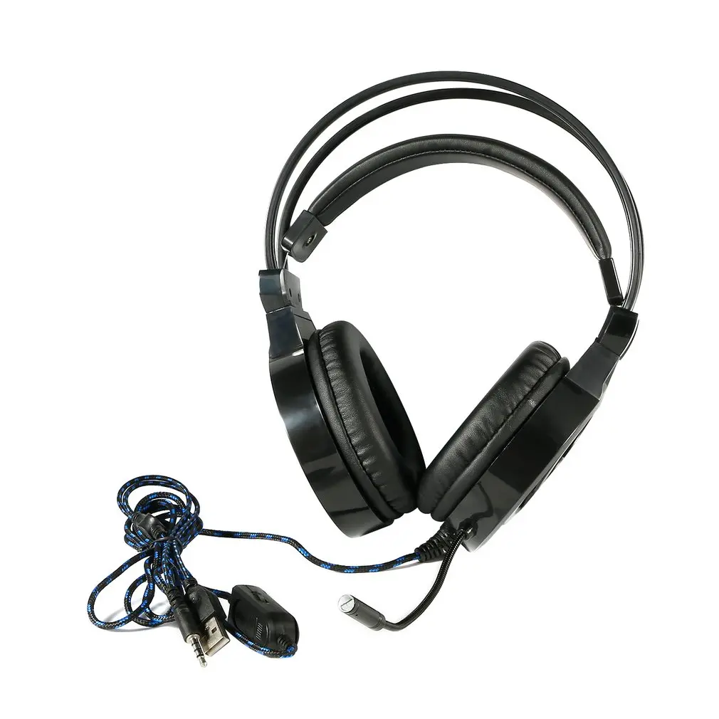 SY855MV игровая гарнитура с микрофоном-звук четкость шумоподавление наушники