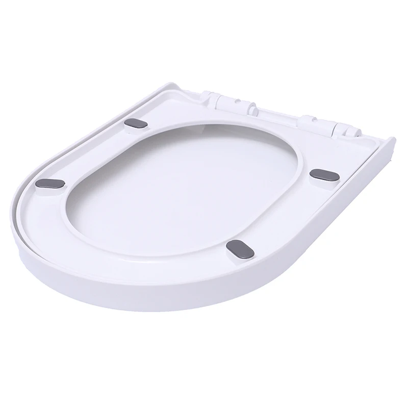 

1PCS Thicken Toilet Seat Lid Cover WC Replace Supplies Toilet Lid Oval Universal Slow Soft Close Bathroom Easy Clean