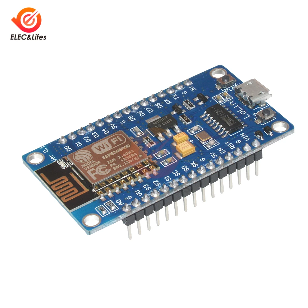 Для Arduino NodeMCU V3 ESP8266 ESP 12E WIFI макетная плата Blue CH340 CH340G Lua Интернет вещей moudle|Детали и