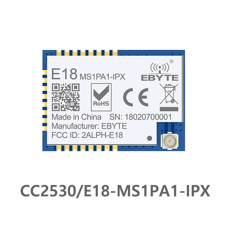 E18 MS1PA1 IPX Zigbee CC2530 2 4 ГГц 100 мВт антенна IoT uhf беспроводной трансивер 4g модуль