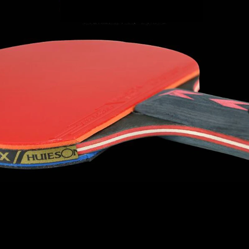 HUIESON 5 звезд ракетка для настольного тенниса ракетки чистого дерева углеродное
