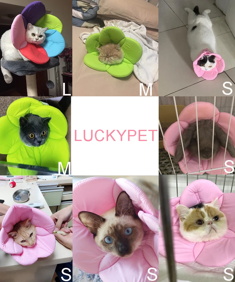 Мягкая защитная крышка E-Collar рана заживляющий конус защитный Pet Cat восстановление воротник медицинское лечение