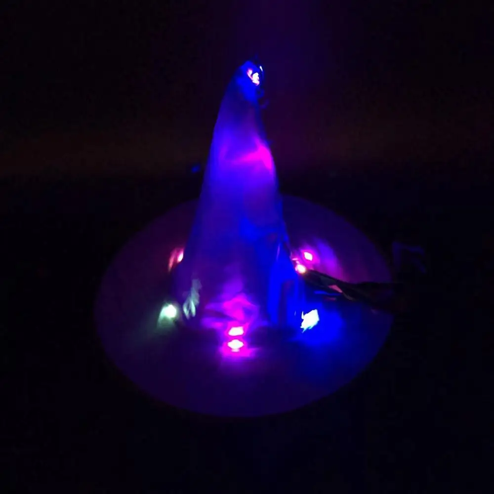 Вечерние светодиодный светильник подвесной декор Хэллоуин Косплей Шляпы ведьмы