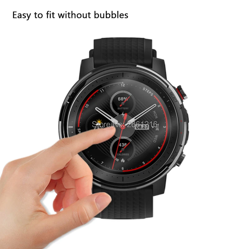 Для Xiaomi Huami Amazfit Stratos3 закаленное стекло 9H 2.5D Премиум Защитная пленка для экрана