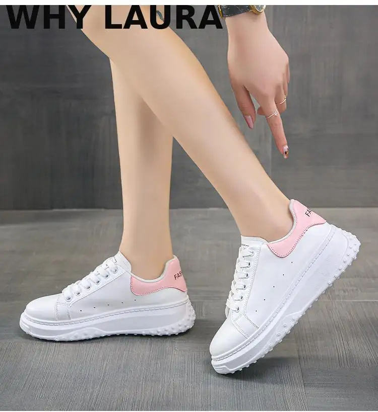 

Women's running shoes non-slip waterproof breathable outdoor lace-up walking shoes wedgie basketball shoes