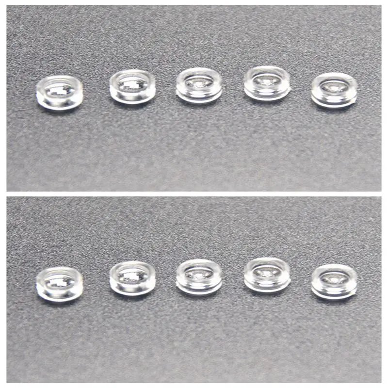 10 шт. 7 мм Dia Пластик Коллиматорные линзы 405nm 450nm 532nm 650nm 780nm 808nm 980nm RGI лазерный диод Dot