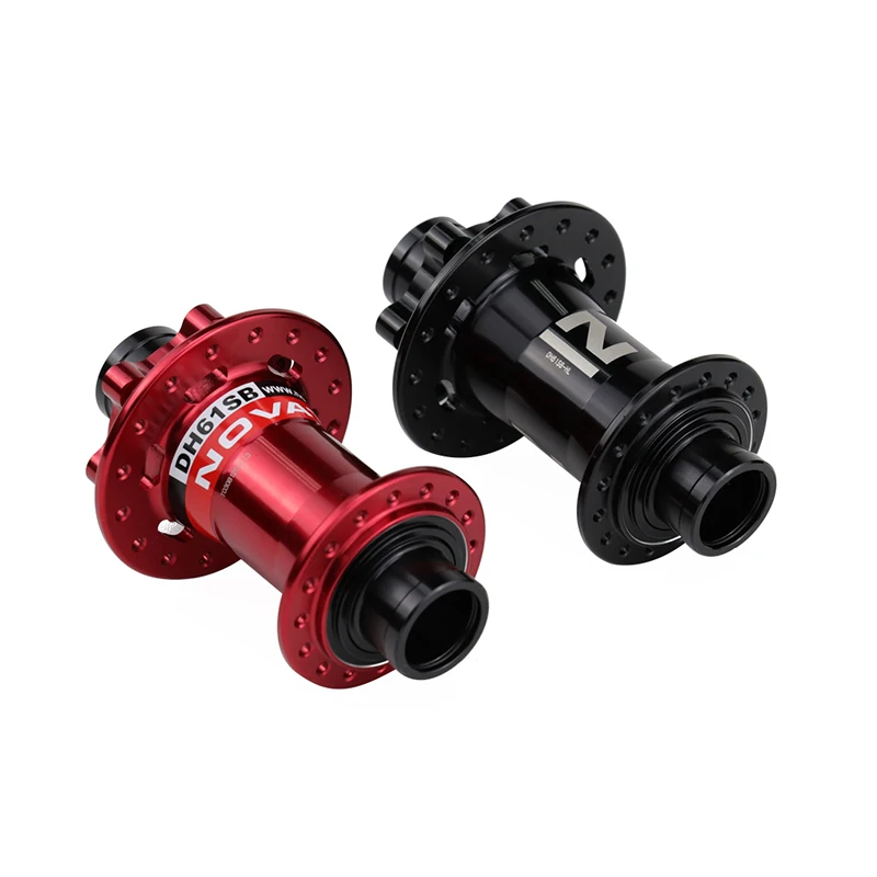 Novatec DH61SB Mtb дисковый тормоз 32 36 отверстий велосипедная ступица DH через ось горные
