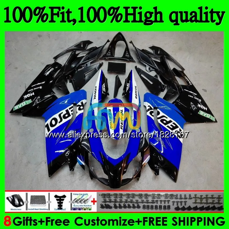 

Injection For Aprilia RS-125 RS125 06 07 08 09 blk blue 10 11 61BS.113 RS4 RSV125 RS 125 2006 2007 2008 2009 2010 2011 Fairing