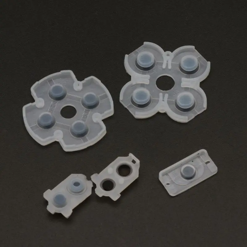 

For Playstation 4 PS4 Controller Conductive Silicone Rubber Pads for d ualshock 4 JDS JDM 030 D Pad Buttons