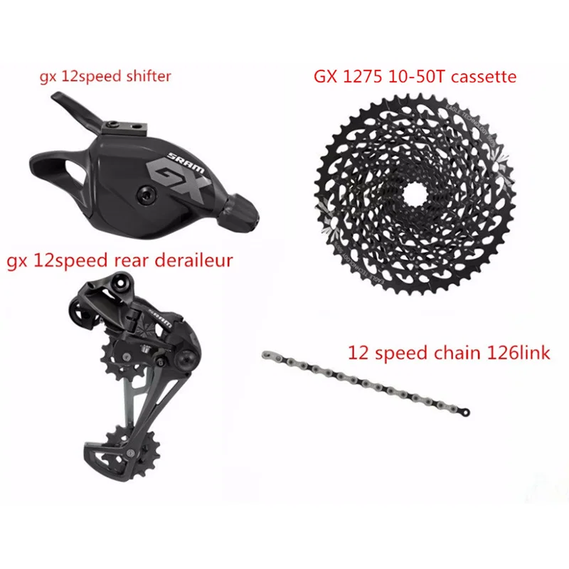 Sram GX EAGLE 12 скоростей 4 шт. GX переключатель заднего хода 126 звенья цепи 10-50T кассета NX 1230 11-50T sunracing 11-50T кассета