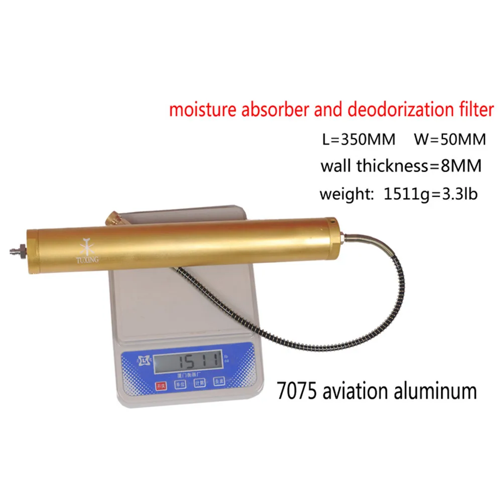 TUXING 4500psi PCP воздушный компрессор фильтр для воды и масла Дайвинг сепаратор с