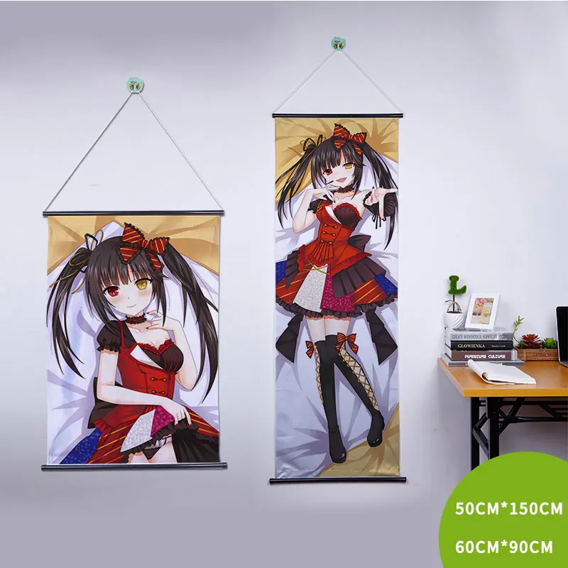 Dakimakura настенные ткани прокрутки плакат на заказ домашний декор аниме плакаты |