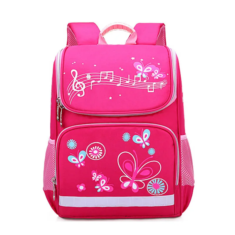 Новинка 2020 Детские рюкзаки модные школьные ранцы для девочек с принтом бабочки