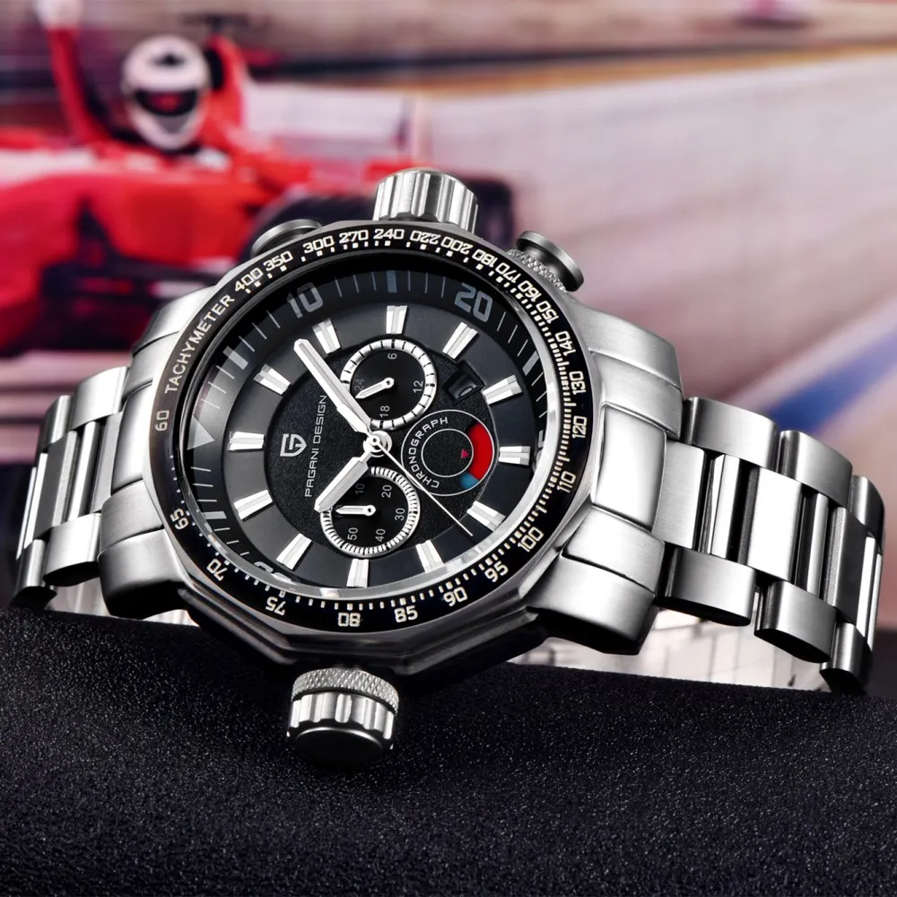Топ люксовый бренд PAGANI Дизайн Спортивные часы Reloj Hombre военные водонепроницаемые