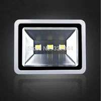 4pcslot waterproof 85 265v 15000lm 150w outdoor led floodlight warmcool white aquare outdoor street lighting