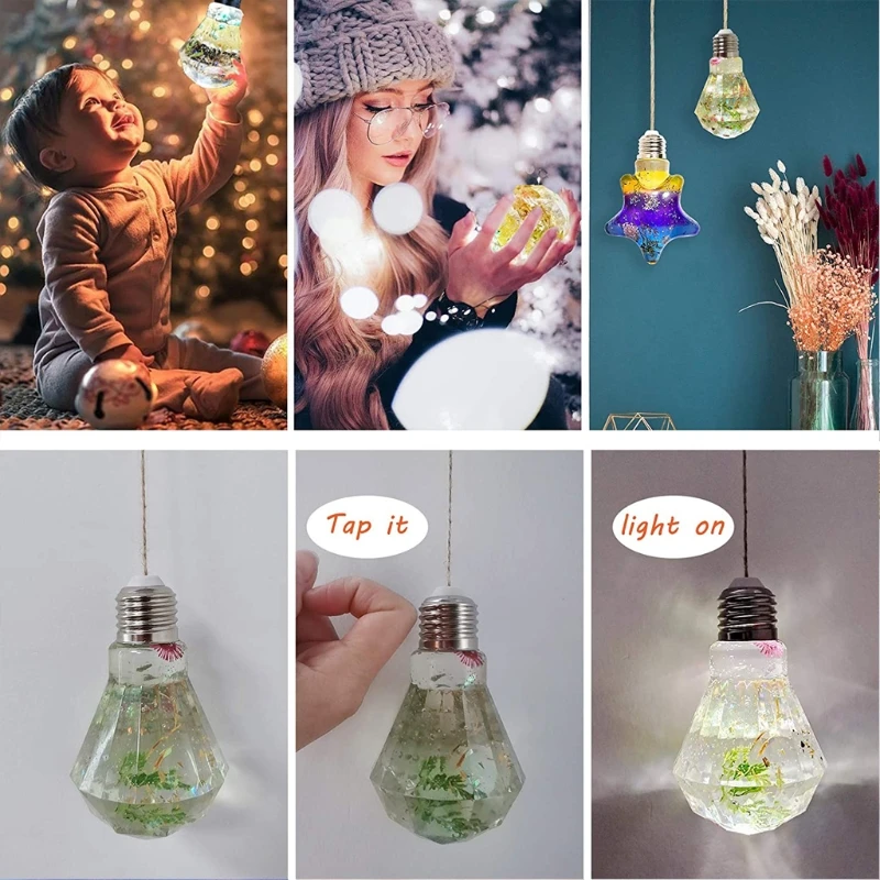 

DIY светильник лампочка ложка поддон из смолы формы Силиконовые свечи формы для мыла, ручная работа, для глины крафт смолы литейная инструмен...