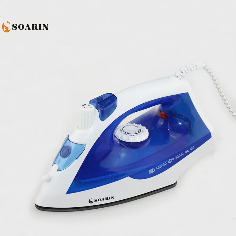 1800w Steam Iron Handheld Multifunction Adjustable Portable Household Teflon Soleplate Electric For Clothes | Бытовая техника