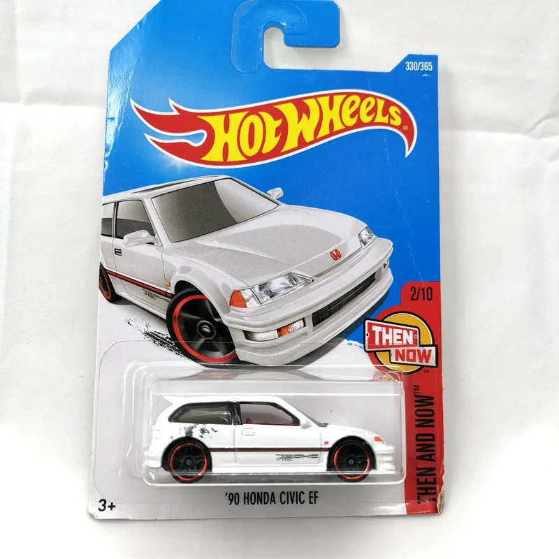HOT WHEELS Cars 1/64 HONDA Collection Of Series RACES CR-X ODYSSEY MONKEY Z50 CIVIC TYPE R Metal Diecast Model Car Kids Toys