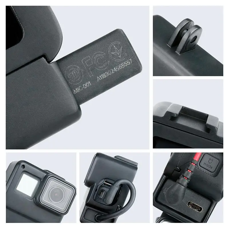 Ulanzi V2 защитный чехол для Gopro 7 6 5 Рамка камеры Пластиковый корпус с удлинителем