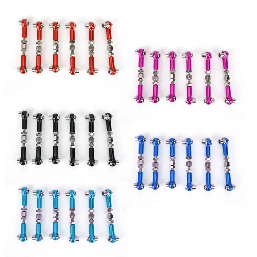 Набор регулируемых сервозвеньев 6 шт. 47 мм сменных аксессуаров для WLtoys/HSP/HPI