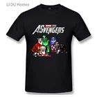 Футболка Omacho Asvengers для мужчин и женщин, хлопковая тенниска с австралийским овчиком, брендовая майка с коротким рукавом, подарок