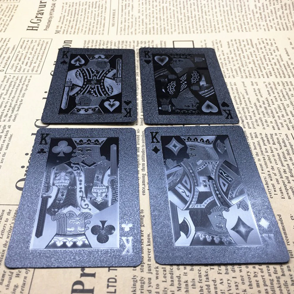 

54Pcs/Set Waterproof US Dollar Pattern Poker Table Game Playing Card Collection Poker Table Game Playing Card Collection Poker