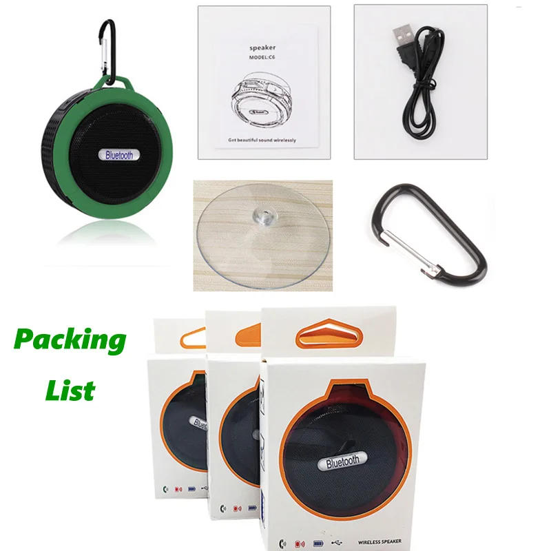 Водонепроницаемый беспроводной Bluetooth динамик ванная комната мини Модные