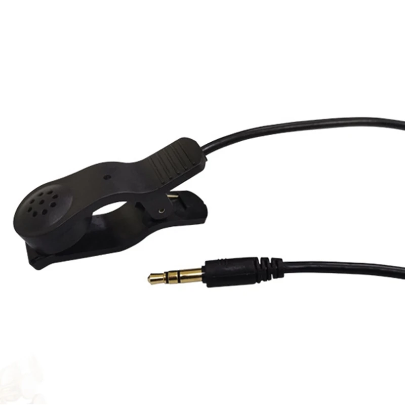 

3.5mm Black Universal Guitar Acoustic Clip on Pickup Piezo Contact Microphone