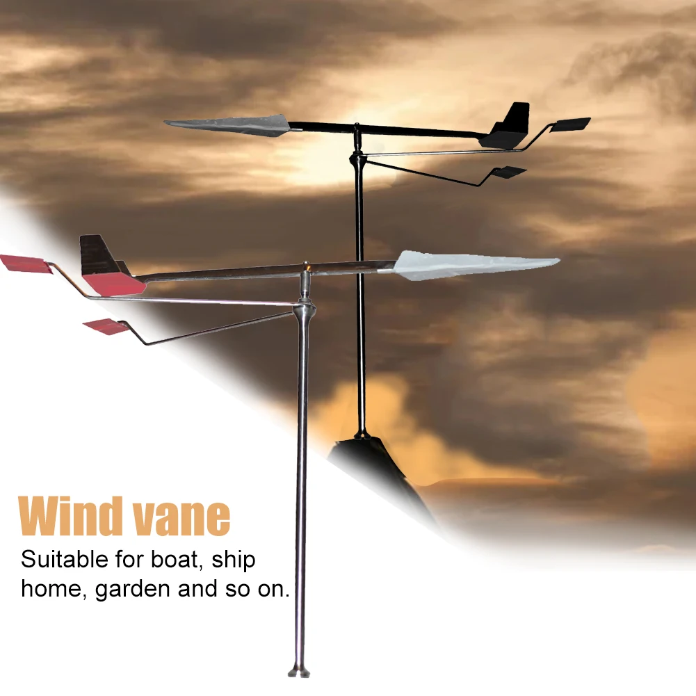 

Weather Vane Boat Ship Wind Direction Indicator Durable Measuring Tools Home Yard Garden Decor Anti Corrosion Stainless Steel