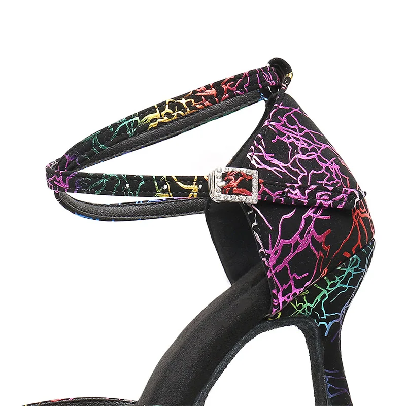 Женские туфли для латиноамериканских танцев профессиональные на высоком