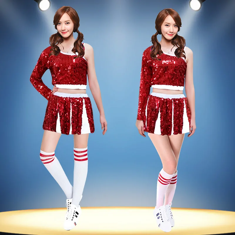 С блестками костюмы в стиле Джаз и танцевальные Для женщин для взрослых танец