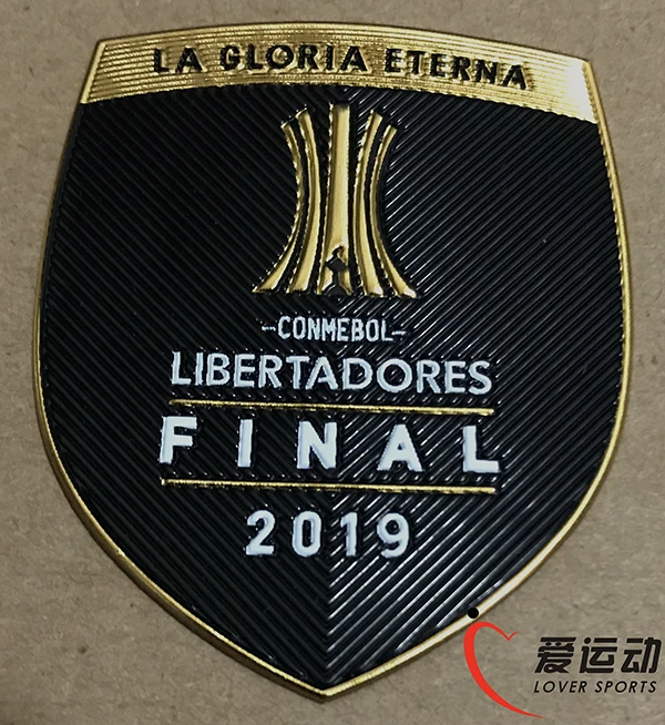 Детали финала фламенко 2019 COPA LIBERTADORES набор патчей КОНМЕБОЛ либрадорес финальная