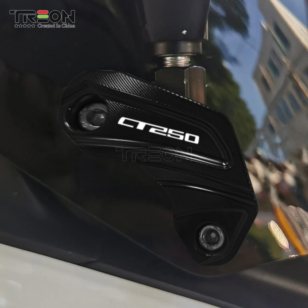 

TREON Motorcycle Rearview Mirror Riser Extension Brackets Adapter For KYMCO CT 250 300 CT250 CT300 Accessories