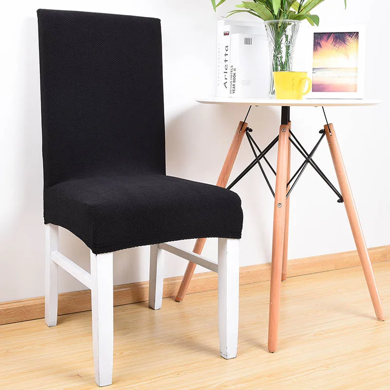 Плотные домашний стул для столовой чехол съемный эластичный кресла Чехлы на
