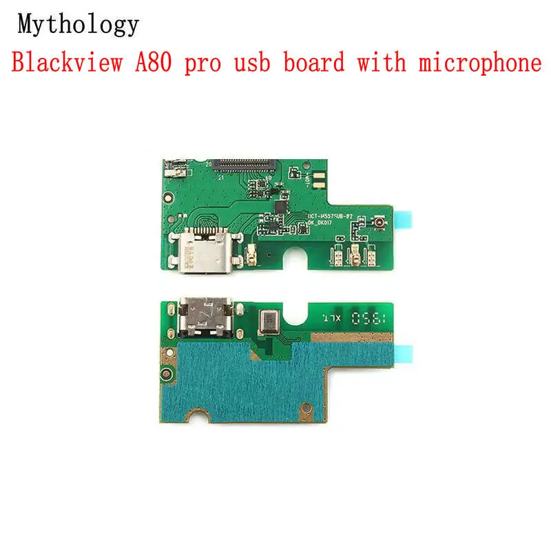 

For Blackview A80 Pro Original USB Board 6.49" Mobile Phone Charger Circuits Flex Cable Dock Connector Microphone Mythology