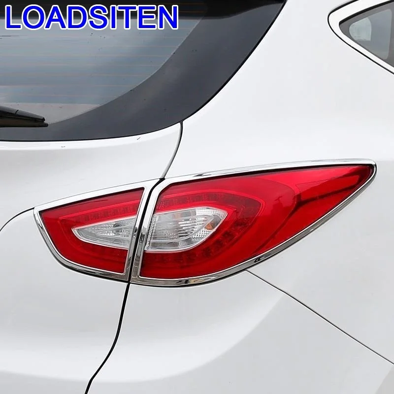 Автомобильный хромированный декоративный Авто налобный фонарь задний внешняя