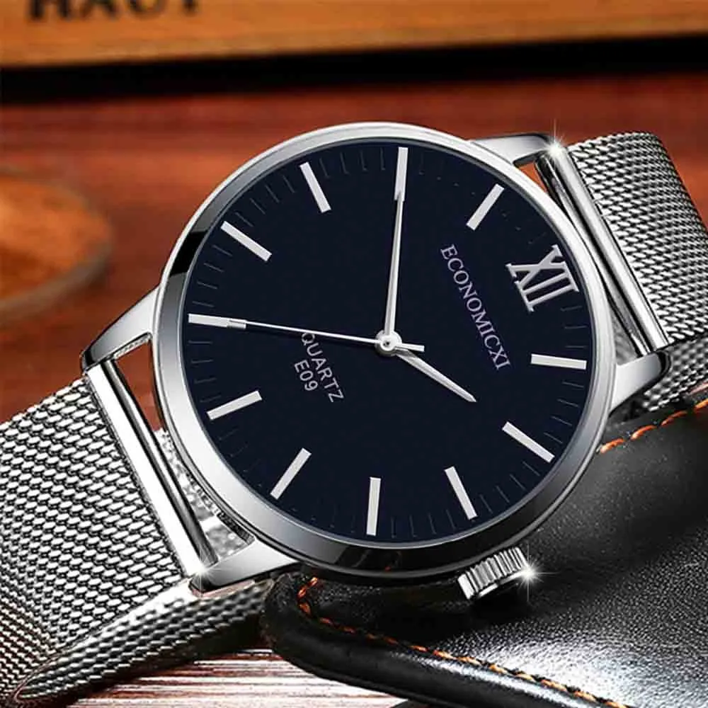 2020 новые черные кварцевые часы LIGE мужские Топ Бренд роскошные для мужчин простые