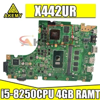 x442ur i5 8250cpu 4gb ram motherboard for asus x442ur x442u x442uq laptop mainboard tested free shipping
