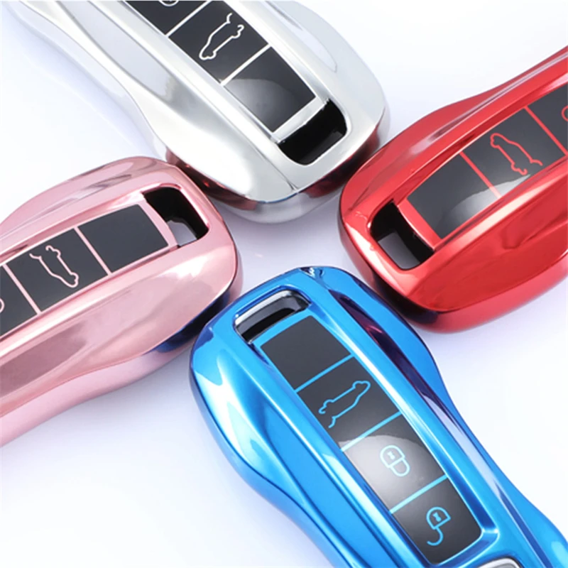 Износостойкий новый мягкий ТПУ чехол для автомобильного ключа с полным