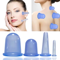 hot vacuum silicone cupping devices anti cellulite slimming massage cups for full body face back massager cupping sn hot