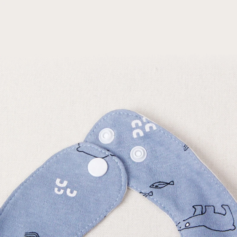 

Infant Bib Baby Cotton Waterproof Bib New Korean Style Newborn Cartoon Burp Cloths Towel Kids Caring