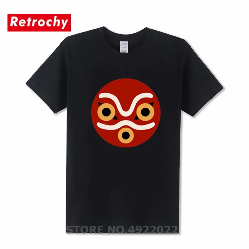 Футболка с изображением принцессы Мононоке из аниме футболка волка