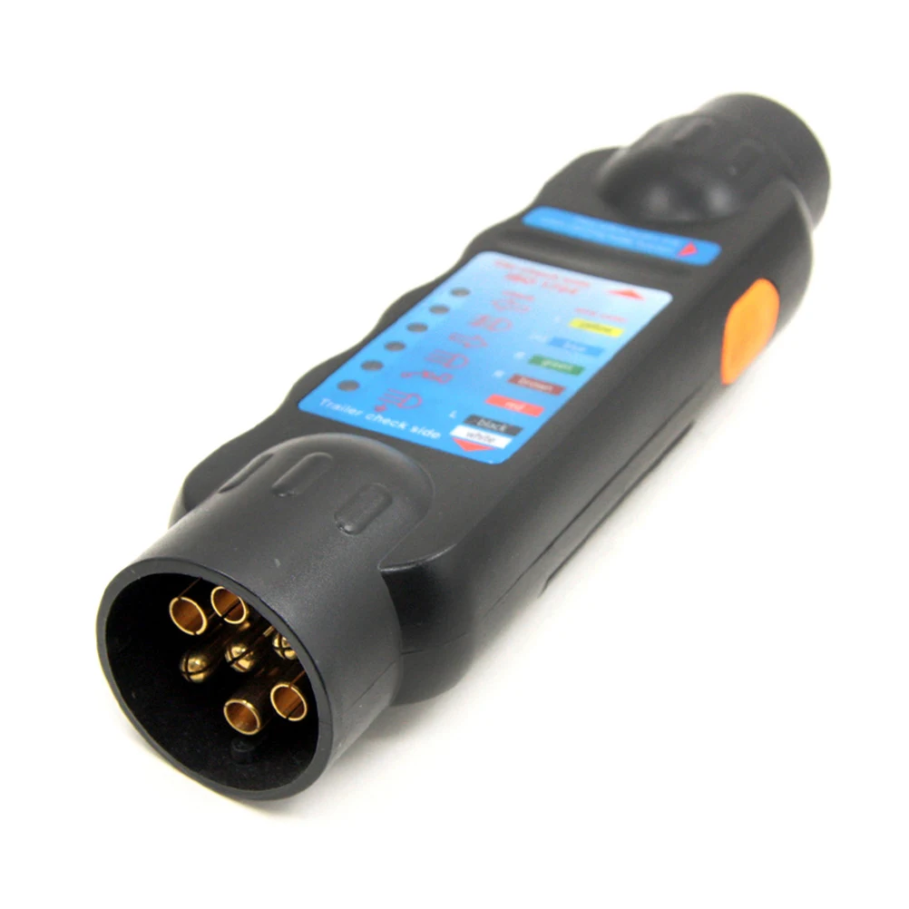 A12V 7 контактный Европейский грузовик с прицепом розетка Тесты er проводки