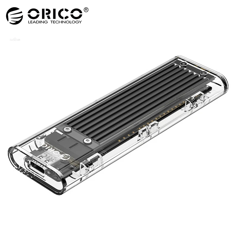 

ORICO TCM2F-C3 M2 SSD Case M.2 NGFF to USB3.1 Type C Hard Drive Enclosure 5Gbps 2TB HDD For m.2 NGFF SATA B Key SSD Disk Box