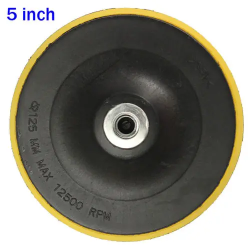 

Fixmee 5" 125mm Car Backing Pad Polishing Buffing Pad M10 Backing Plate