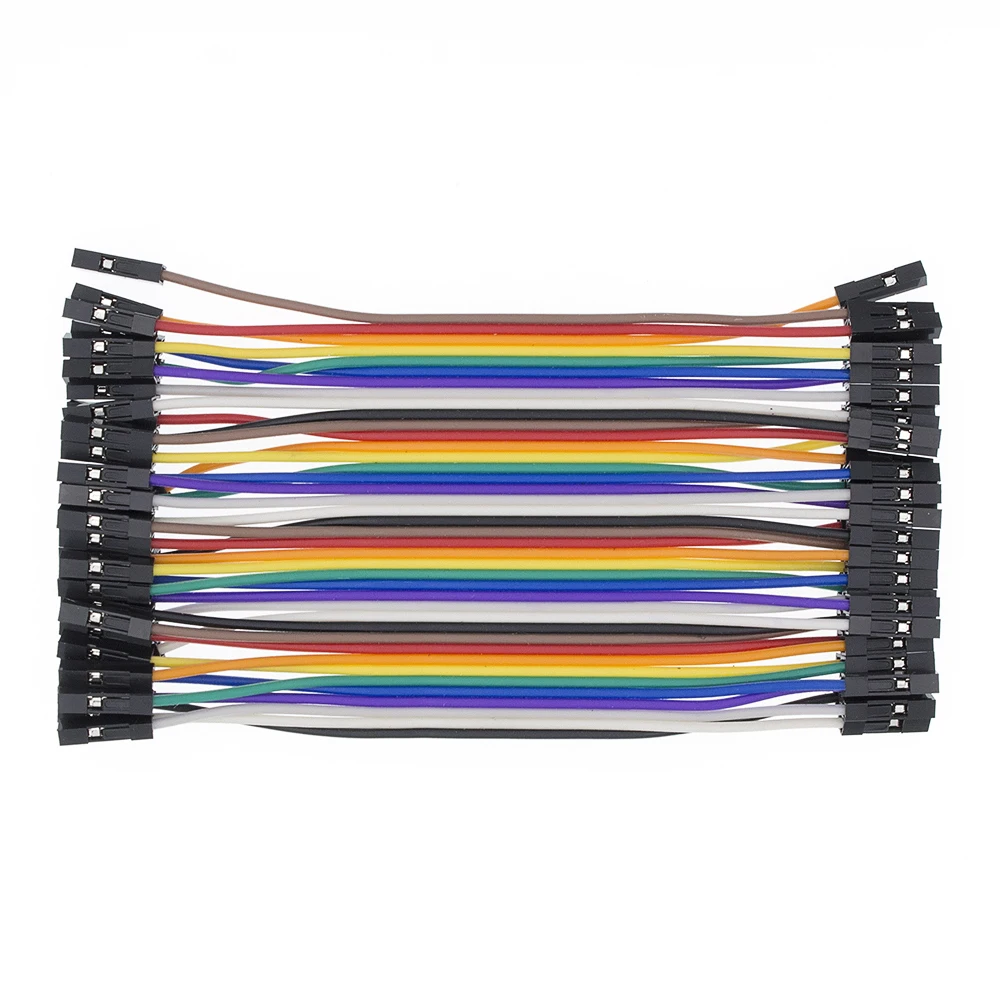 2,54 мм Dupont Line 20 см 10 см 40Pin Male to Male+ Female to Female Jumper Wire Dupont Cable DIY KIT