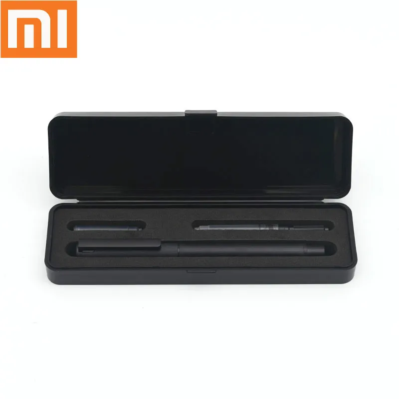 Набор черных перьевых ручек Xiaomi youpin KACO роскошные стальные чернильные ручки