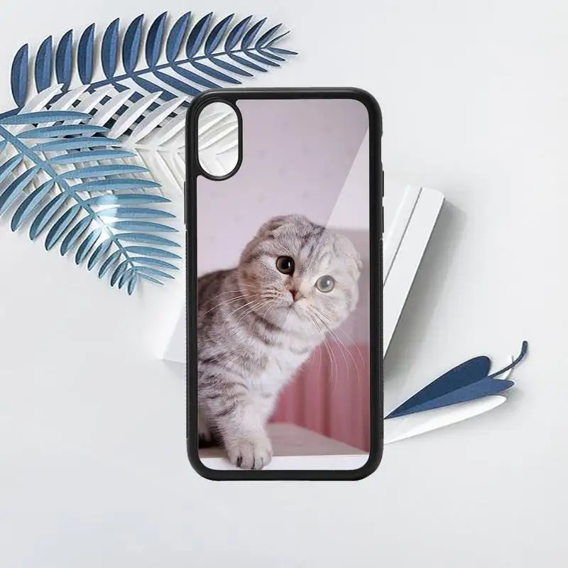 

cute cat Phone Case TPU For iPhone X XR XS 11 12 mini Pro MAX 6 6S 7 8 Plus SE 2020