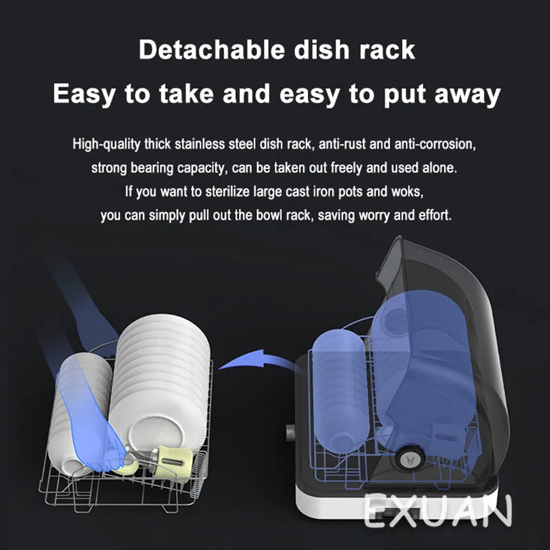 Домашний Настольный маленький шкаф/устройство для чистки посуды/кухонный шкаф